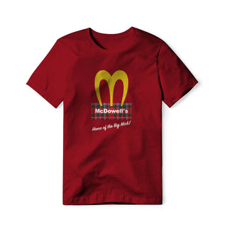 McDowell's Logo (Plaid) : Coming To America Movie, Classic Cotton Tee