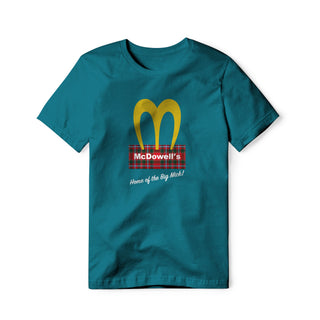 McDowell's Logo (Plaid) : Coming To America Movie, Classic Cotton Tee