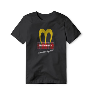 McDowell's Logo (Plaid) : Coming To America Movie, Classic Cotton Tee