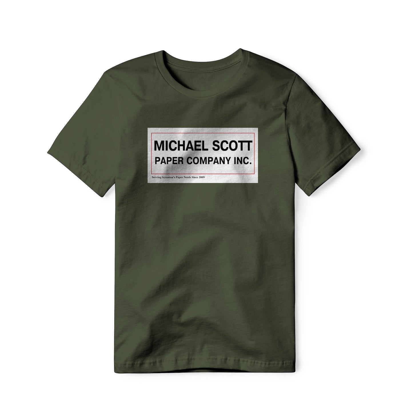 Michael Scott Paper Company Logo : The Office Show, Classic Cotton Tee