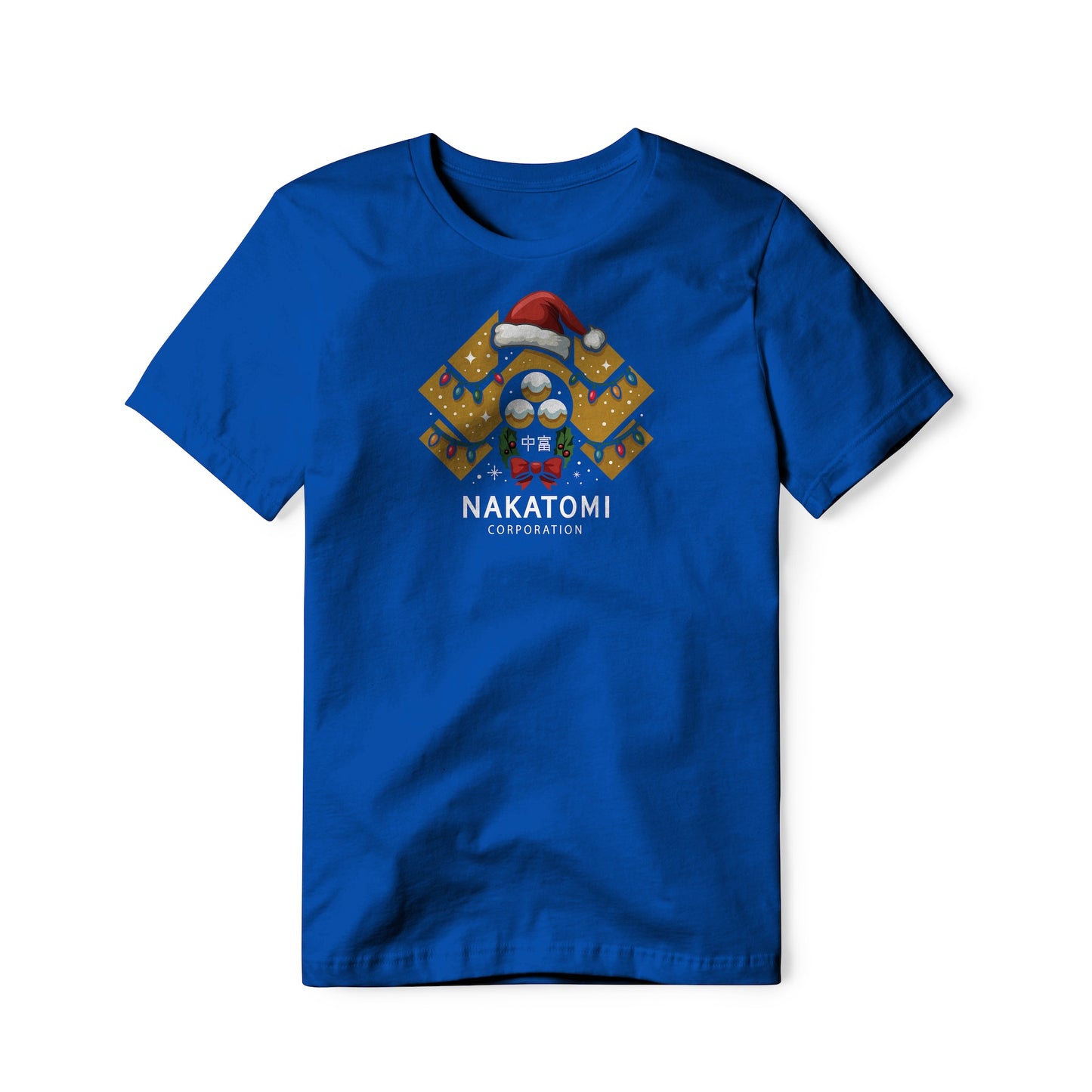 Nakatomi Corporation Logo (Christmas Edition) : Die Hard Movie, Classic Cotton Tee