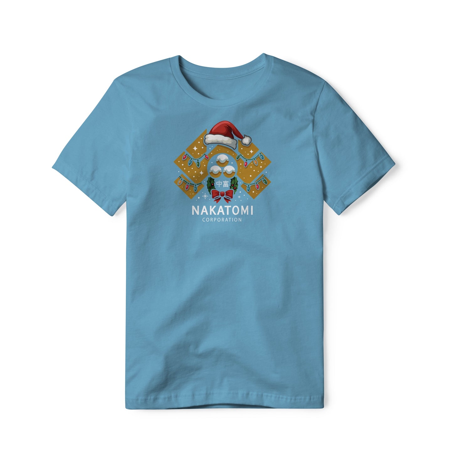 Nakatomi Corporation Logo (Christmas Edition) : Die Hard Movie, Classic Cotton Tee