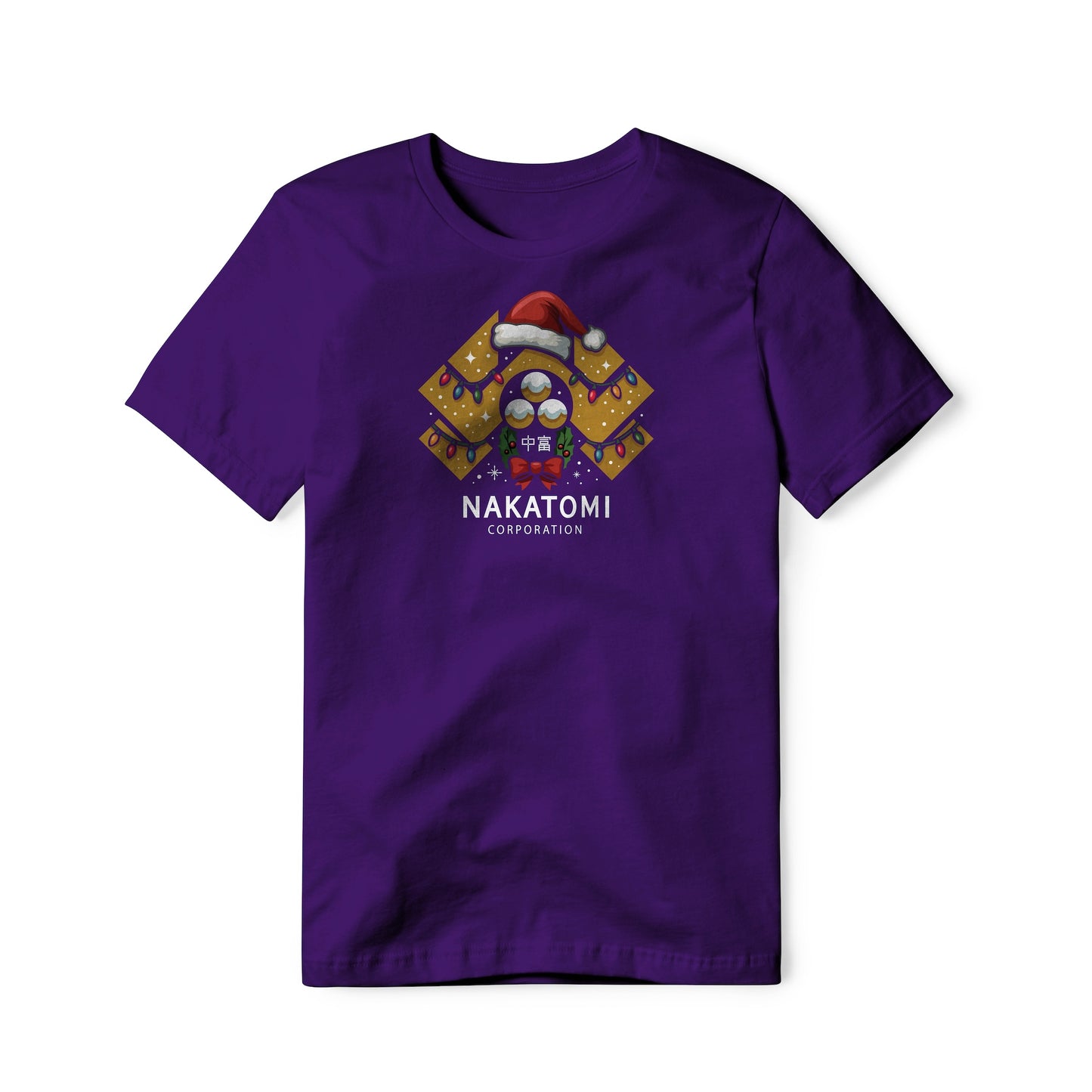 Nakatomi Corporation Logo (Christmas Edition) : Die Hard Movie, Classic Cotton Tee