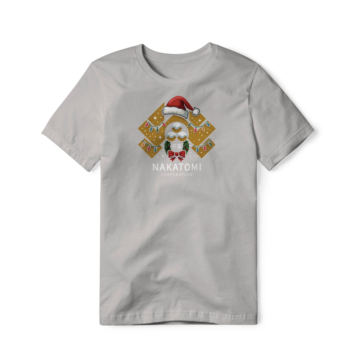 Nakatomi Corporation Logo (Christmas Edition) : Die Hard Movie, Classic Cotton Tee