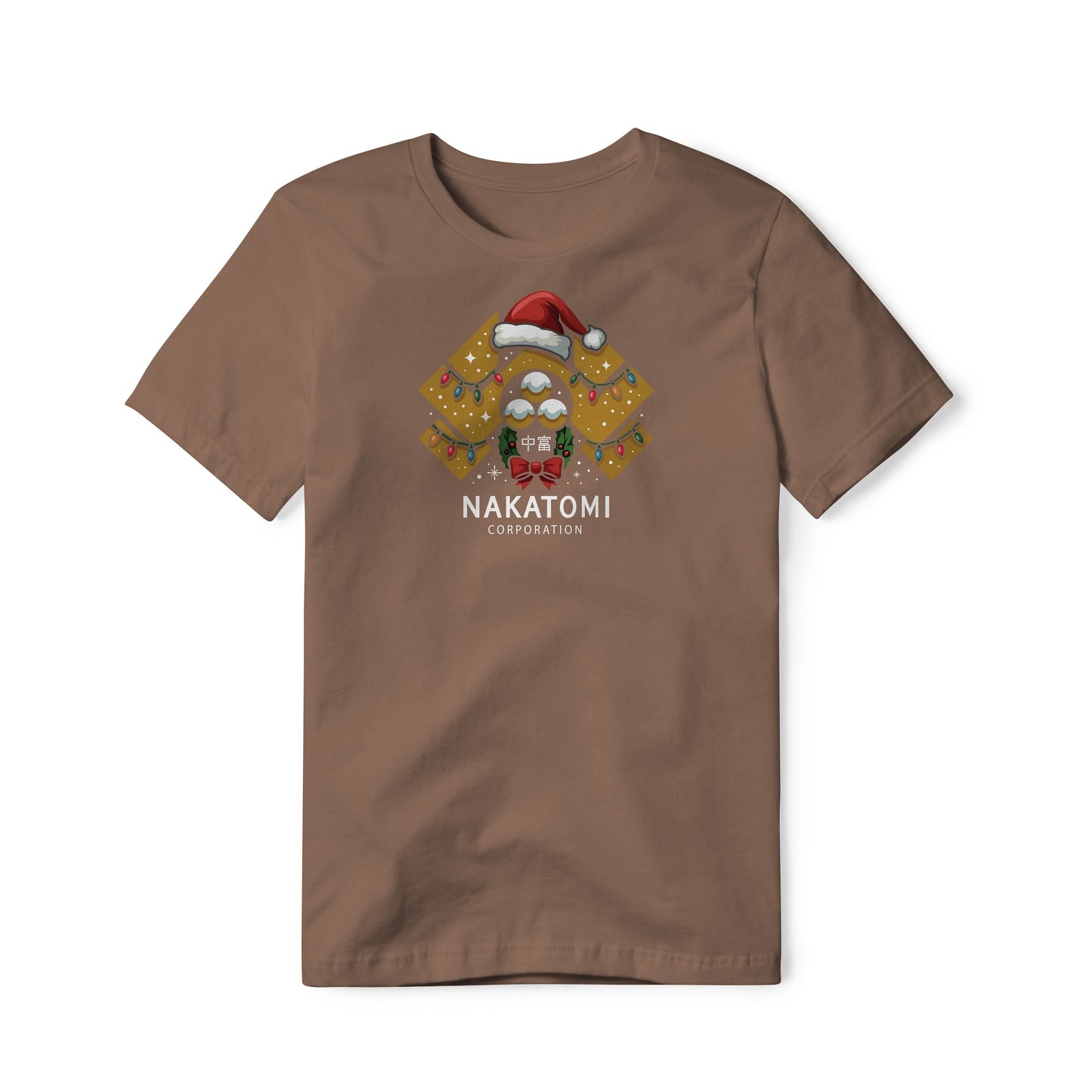 Nakatomi Corporation Logo (Christmas Edition) : Die Hard Movie, Classic Cotton Tee