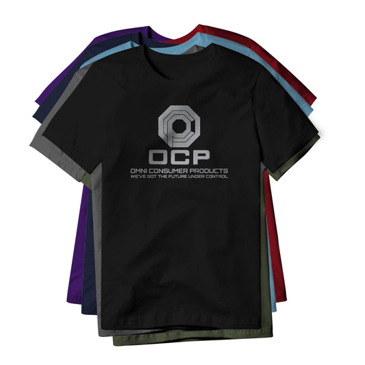 OCP Logo : RoboCop Movie, Classic Cotton Tee