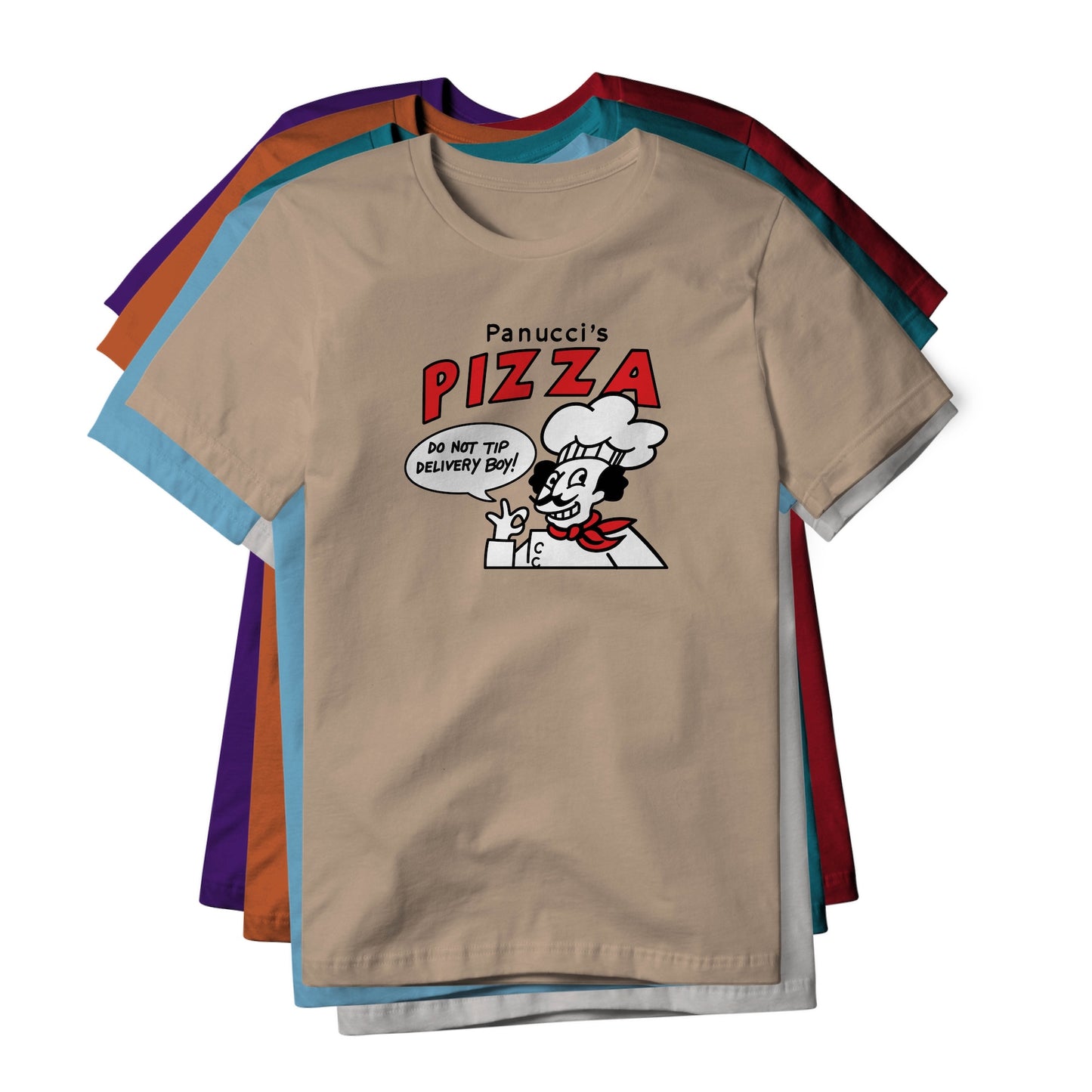 Panucci's Pizza Logo : Futurama Show, Classic Cotton Tee