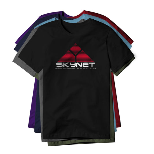 Skynet Logo : Terminator Movie, Classic Cotton Tee