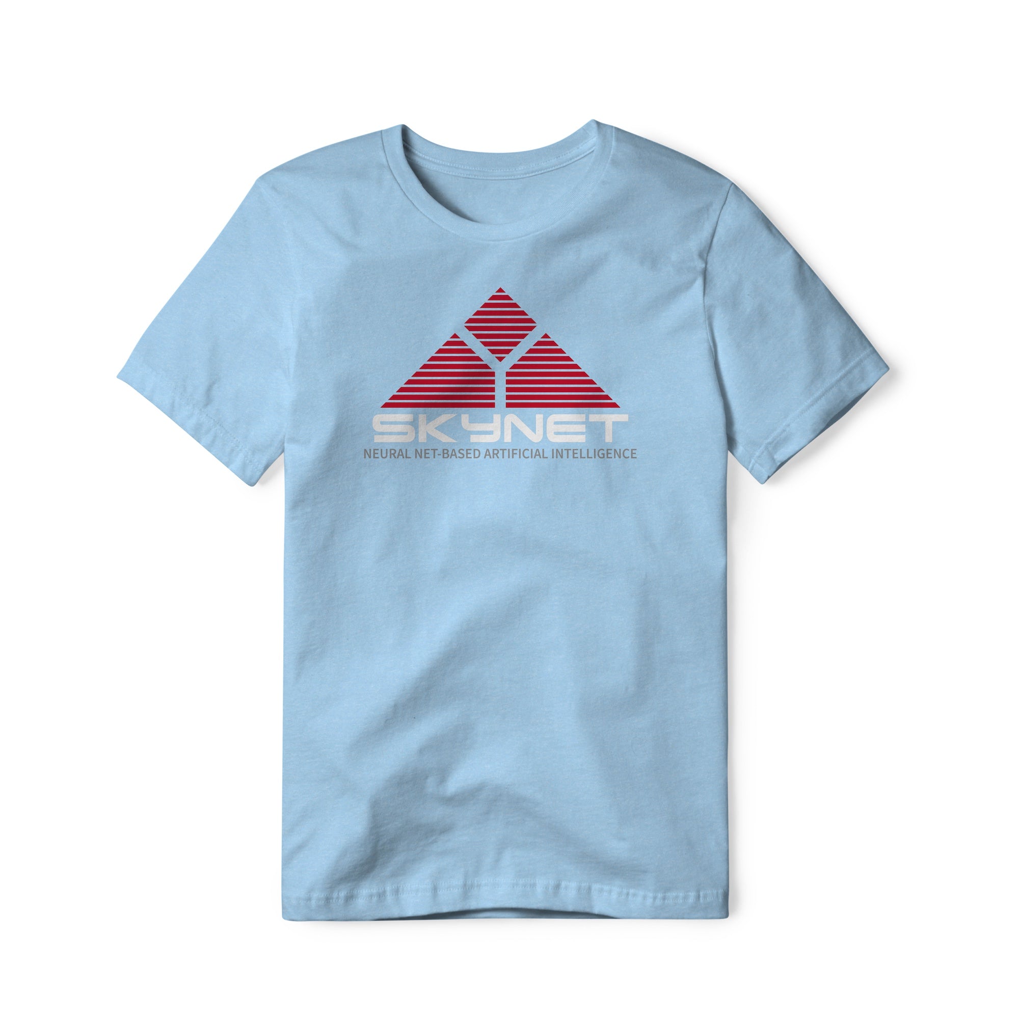 Skynet Logo : Terminator Movie, Cotton/Poly Blend Tee