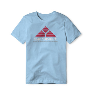 Skynet Logo : Terminator Movie, Cotton/Poly Blend Tee