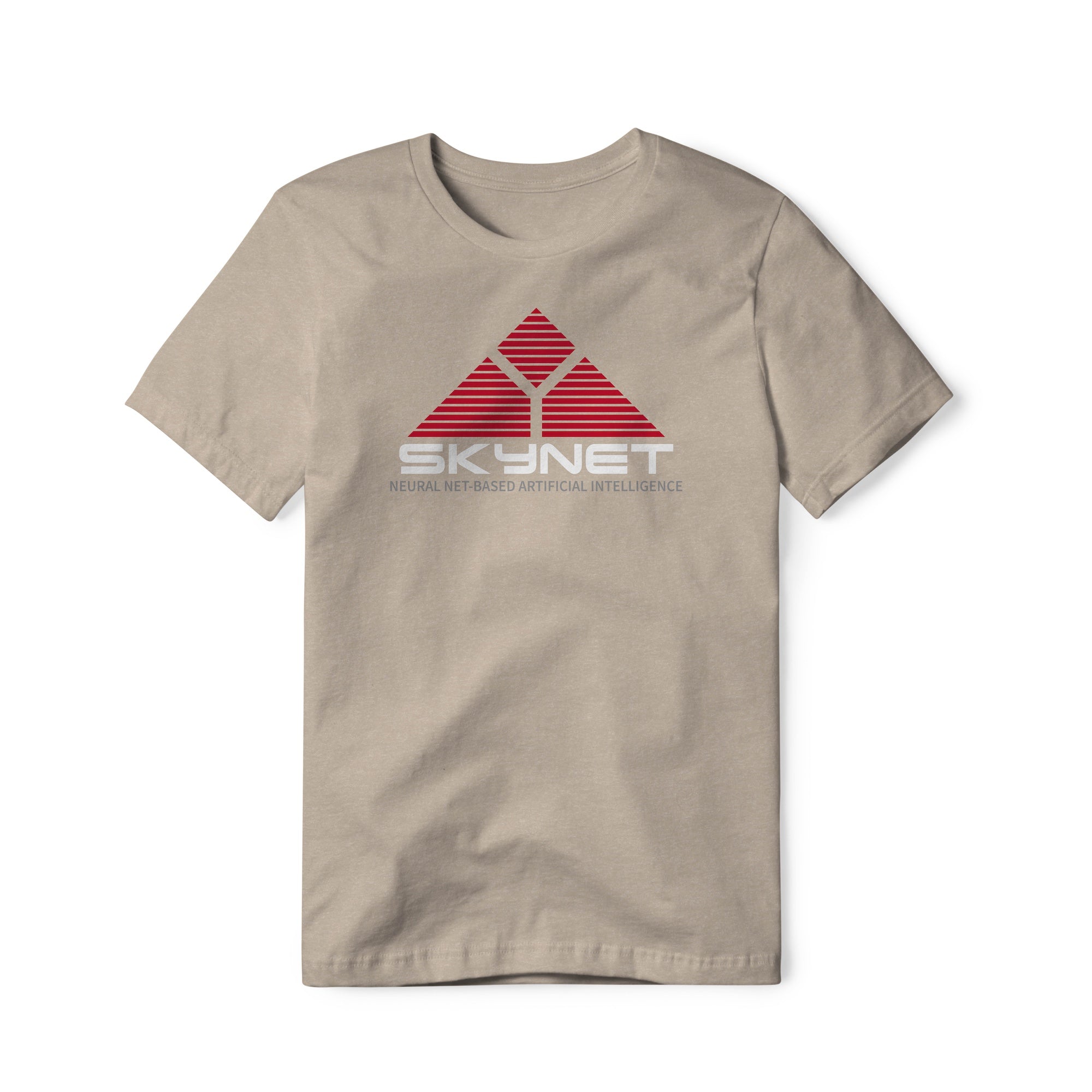 Skynet Logo : Terminator Movie, Cotton/Poly Blend Tee
