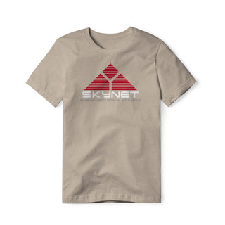 Skynet Logo : Terminator Movie, Cotton/Poly Blend Tee