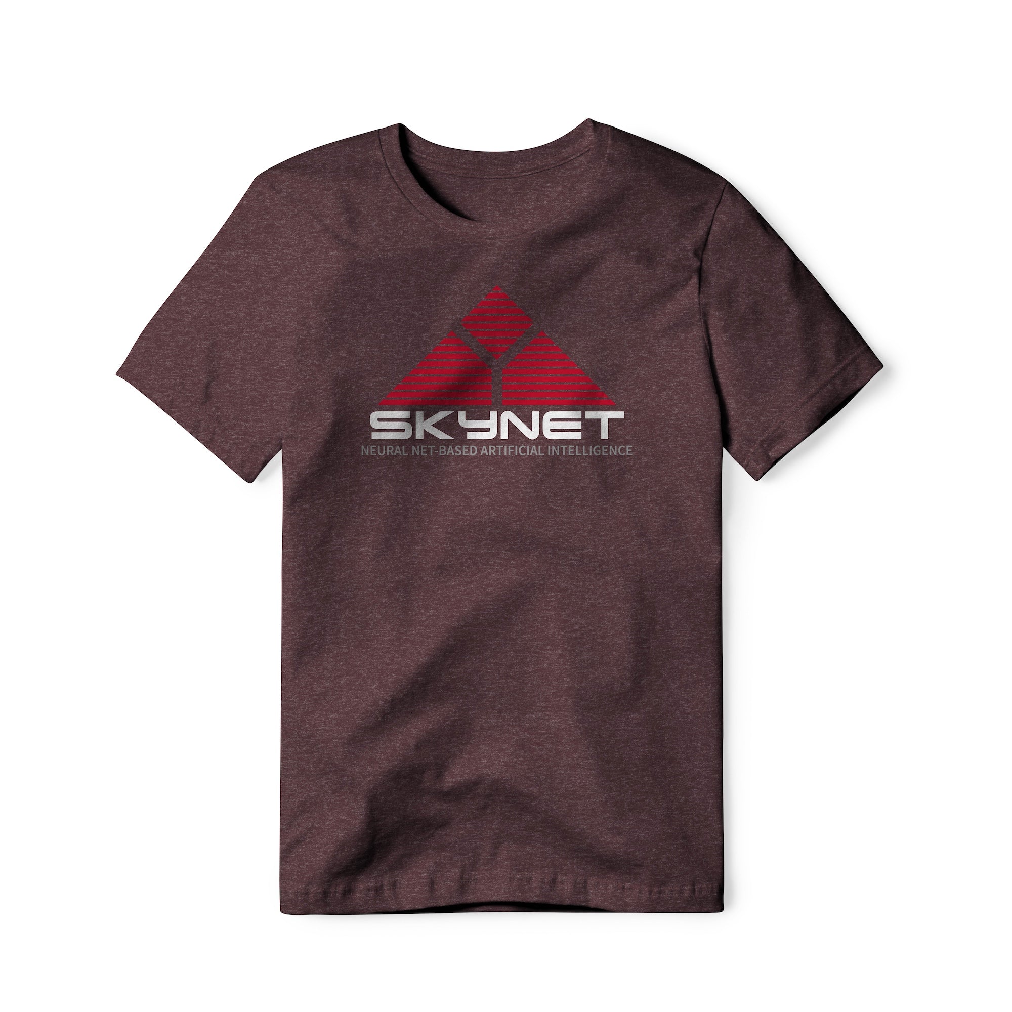 Skynet Logo : Terminator Movie, Cotton/Poly Blend Tee