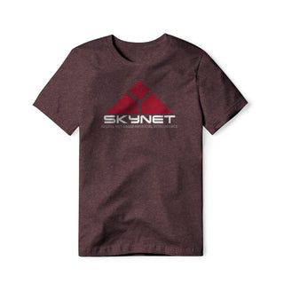 Skynet Logo : Terminator Movie, Cotton/Poly Blend Tee