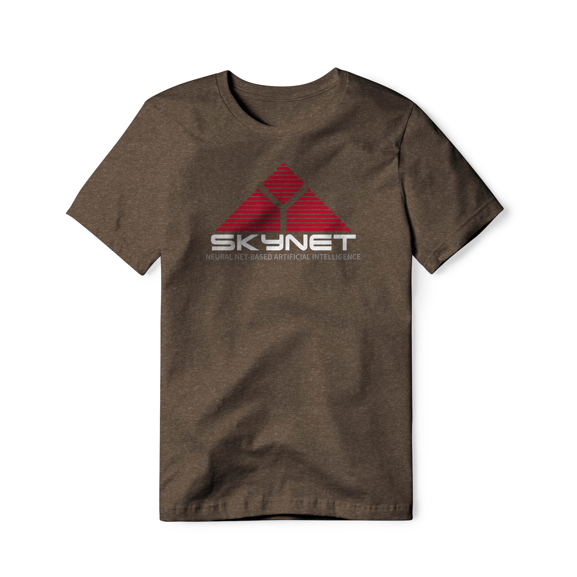 Skynet Logo : Terminator Movie, Cotton/Poly Blend Tee