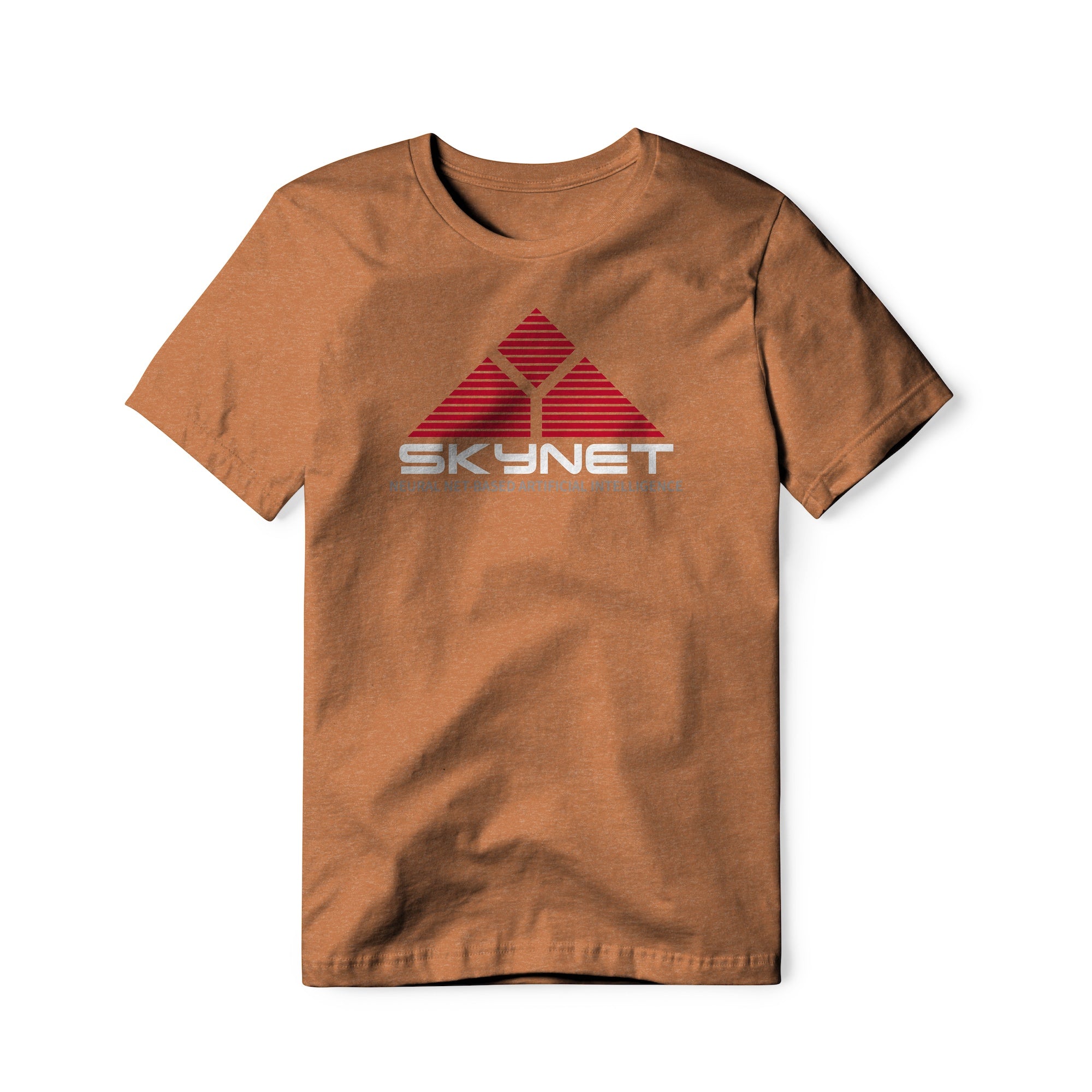 Skynet Logo : Terminator Movie, Cotton/Poly Blend Tee