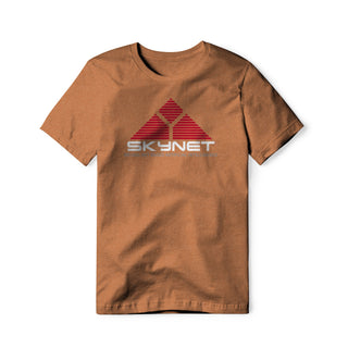 Skynet Logo : Terminator Movie, Cotton/Poly Blend Tee