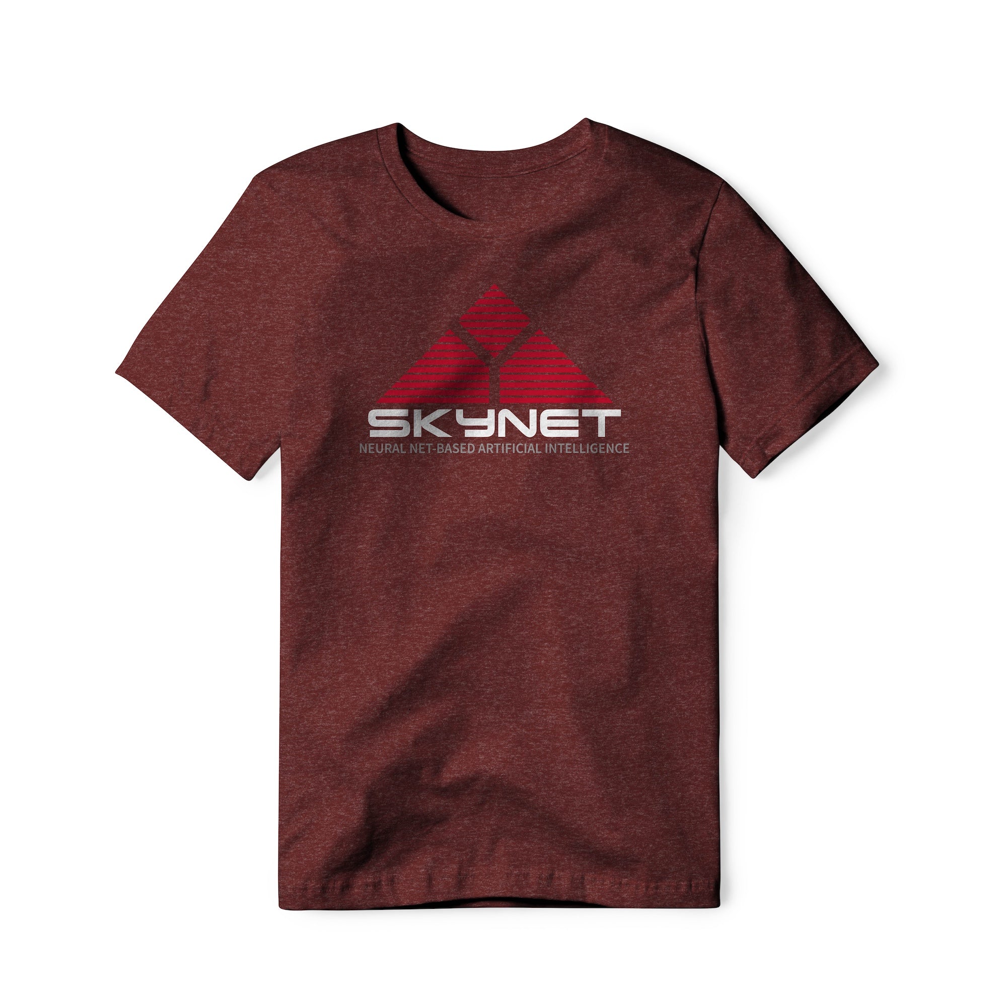 Skynet Logo : Terminator Movie, Cotton/Poly Blend Tee