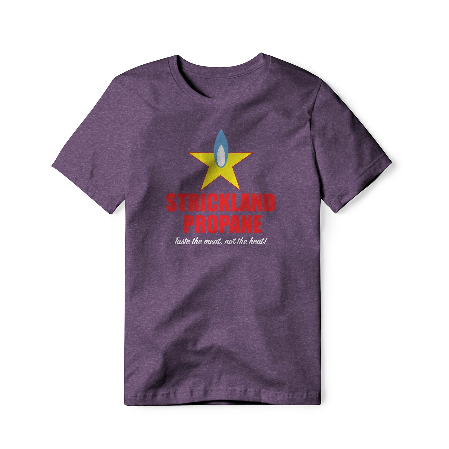 Strickland Propane Logo : King Of The Hill Show, Cotton/Poly Blend Tee