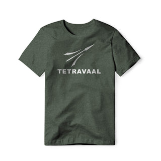 Tetravaal Logo : Chappie Movie, Cotton/Poly Blend Tee