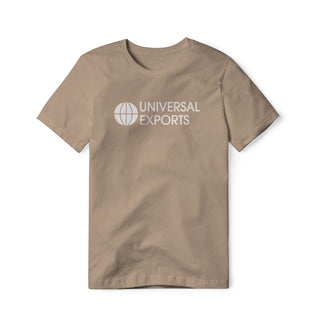 Universal Exports Logo (White) : James Bond Movie, Classic Cotton Tee