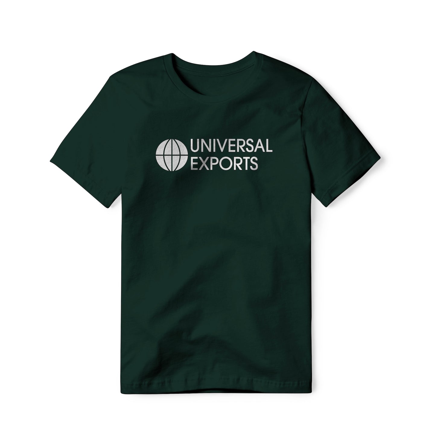Universal Exports Logo (White) : James Bond Movie, Classic Cotton Tee