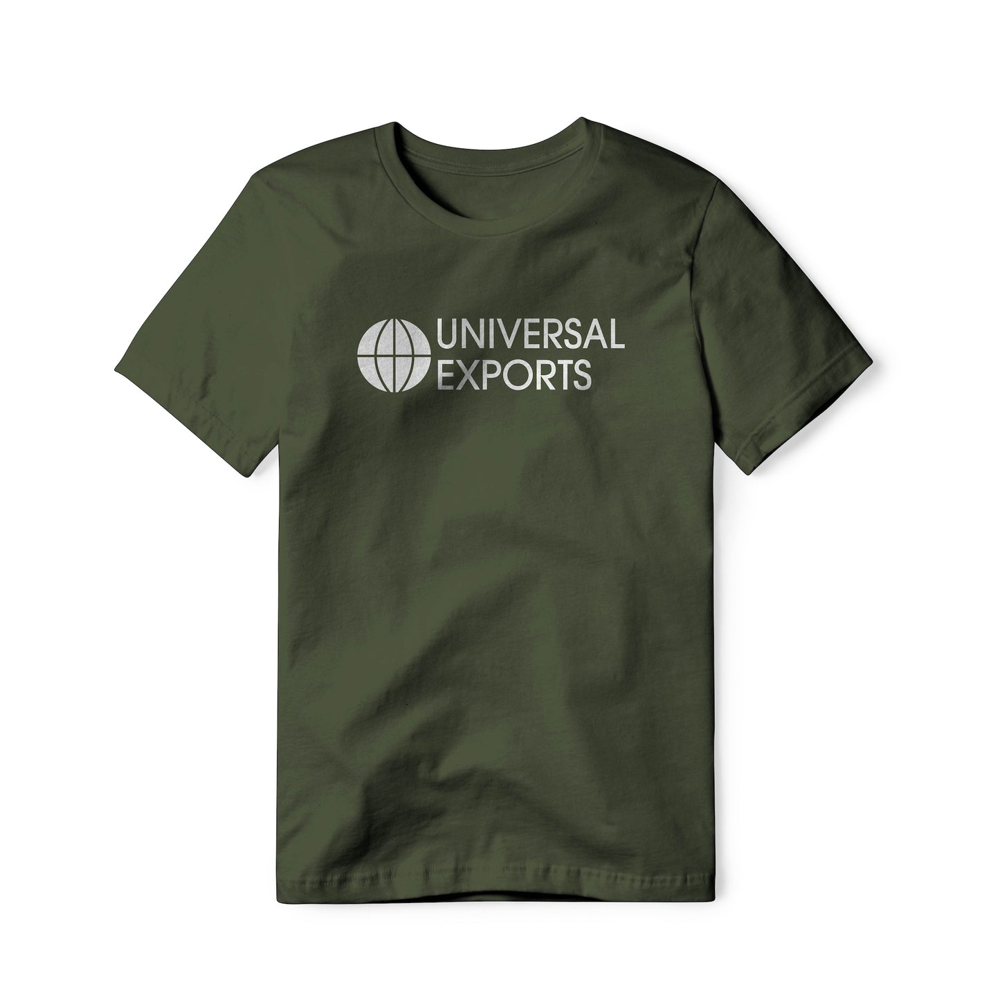 Universal Exports Logo (White) : James Bond Movie, Classic Cotton Tee