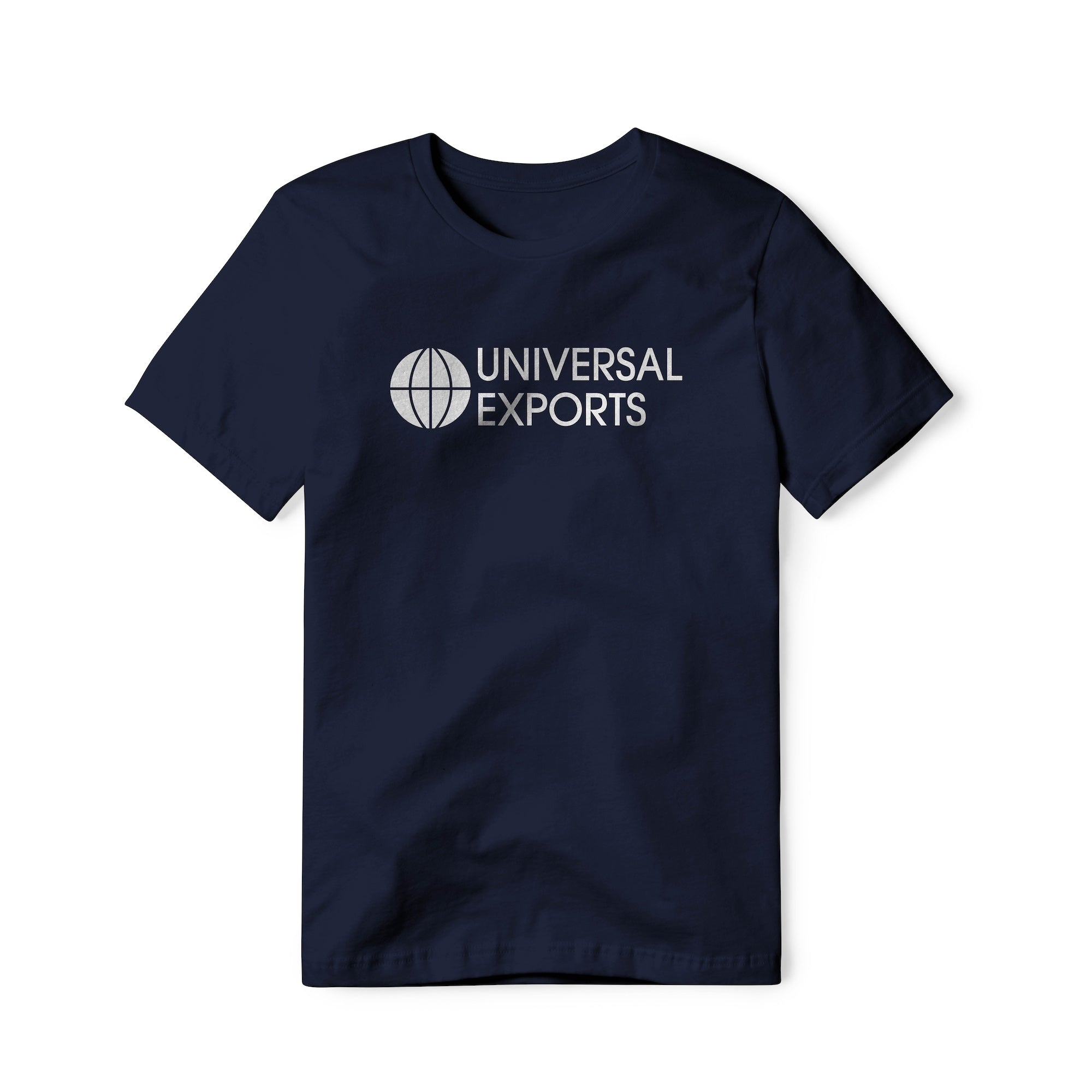 Universal Exports Logo (White) : James Bond Movie, Classic Cotton Tee