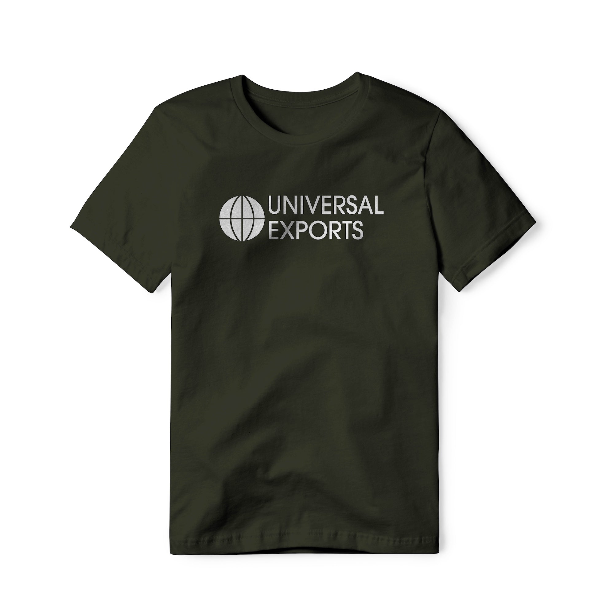 Universal Exports Logo (White) : James Bond Movie, Classic Cotton Tee