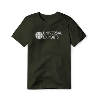 Universal Exports Logo (White) : James Bond Movie, Classic Cotton Tee