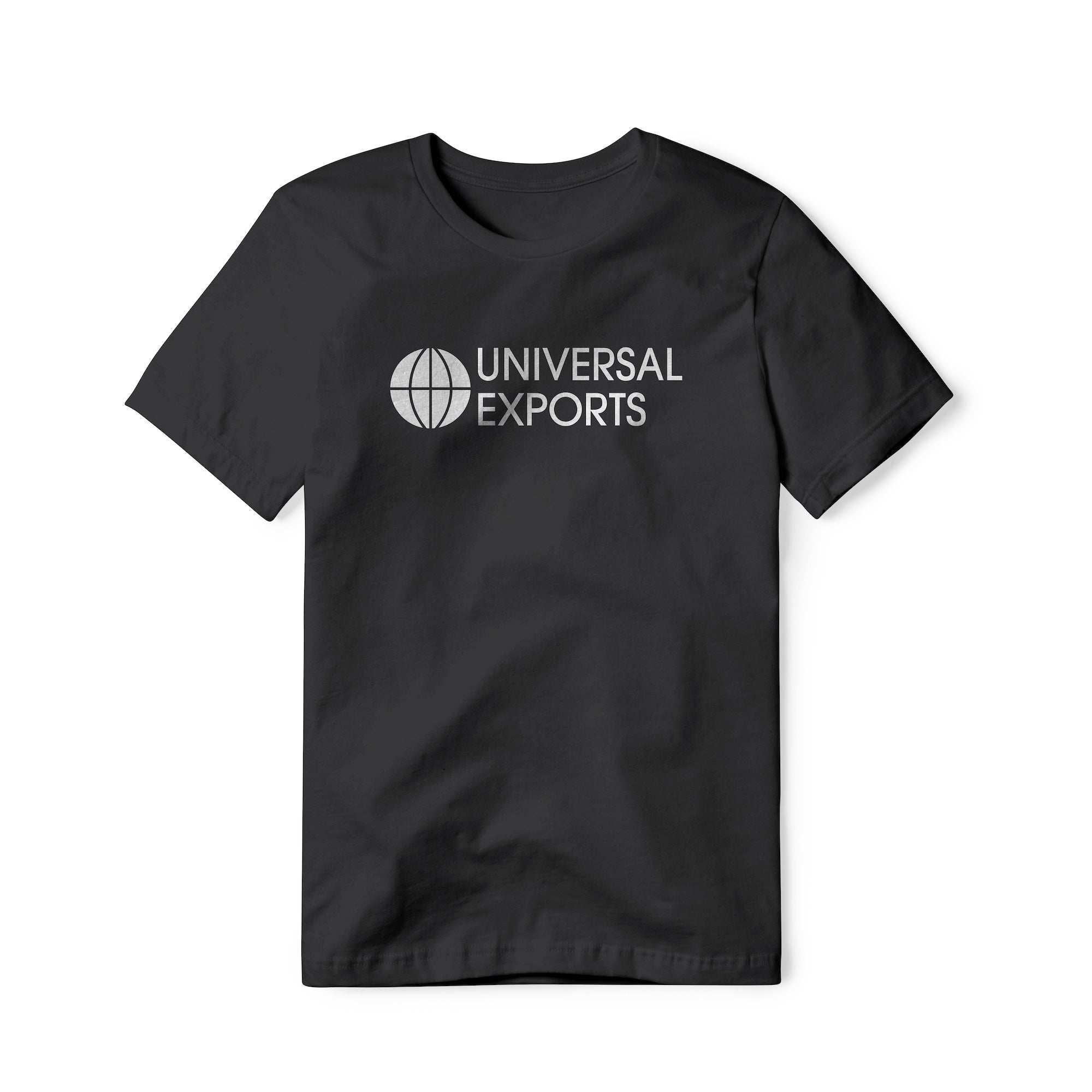 Universal Exports Logo (White) : James Bond Movie, Classic Cotton Tee