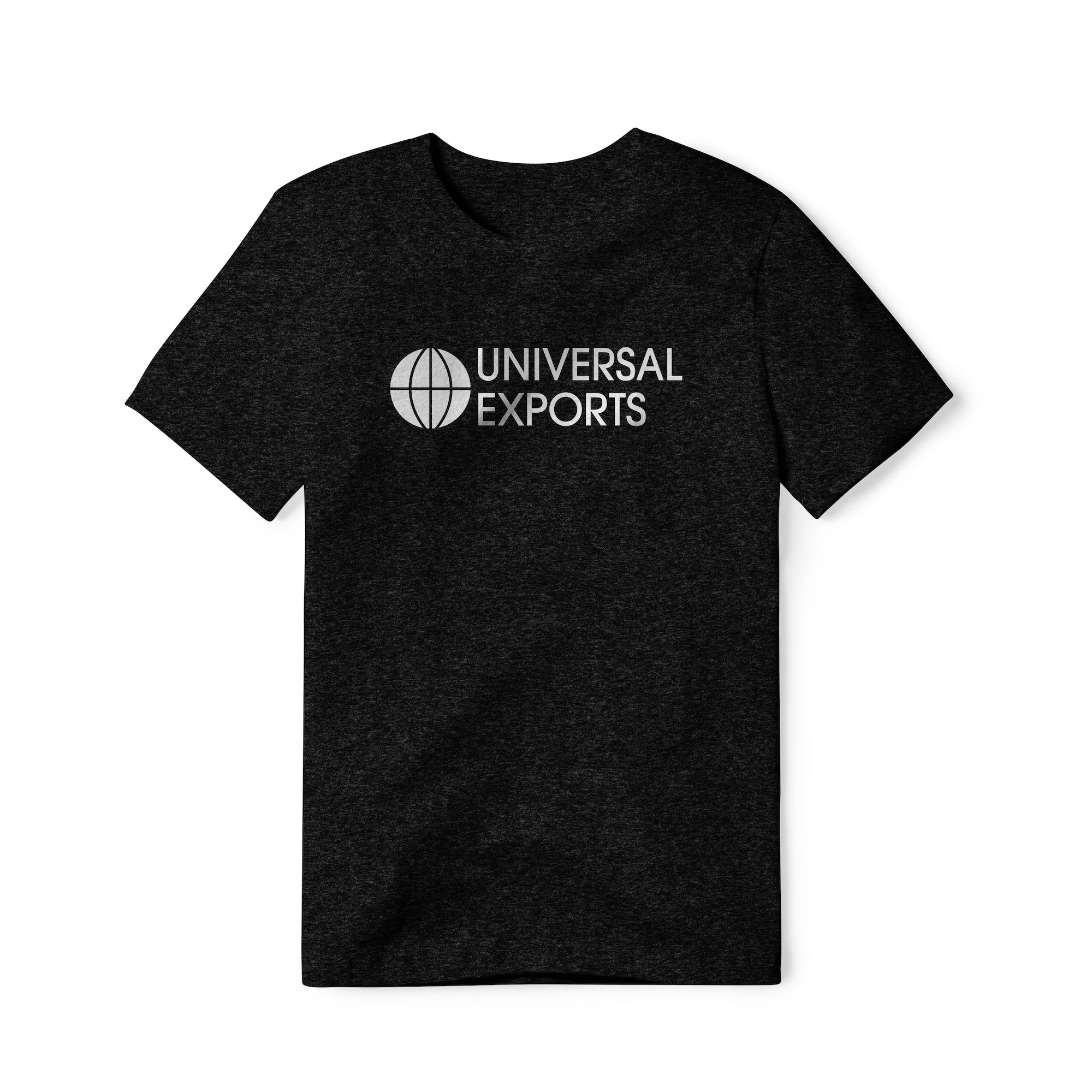 Universal Exports Logo (White) : James Bond Movie, Cotton/Poly Blend Tee