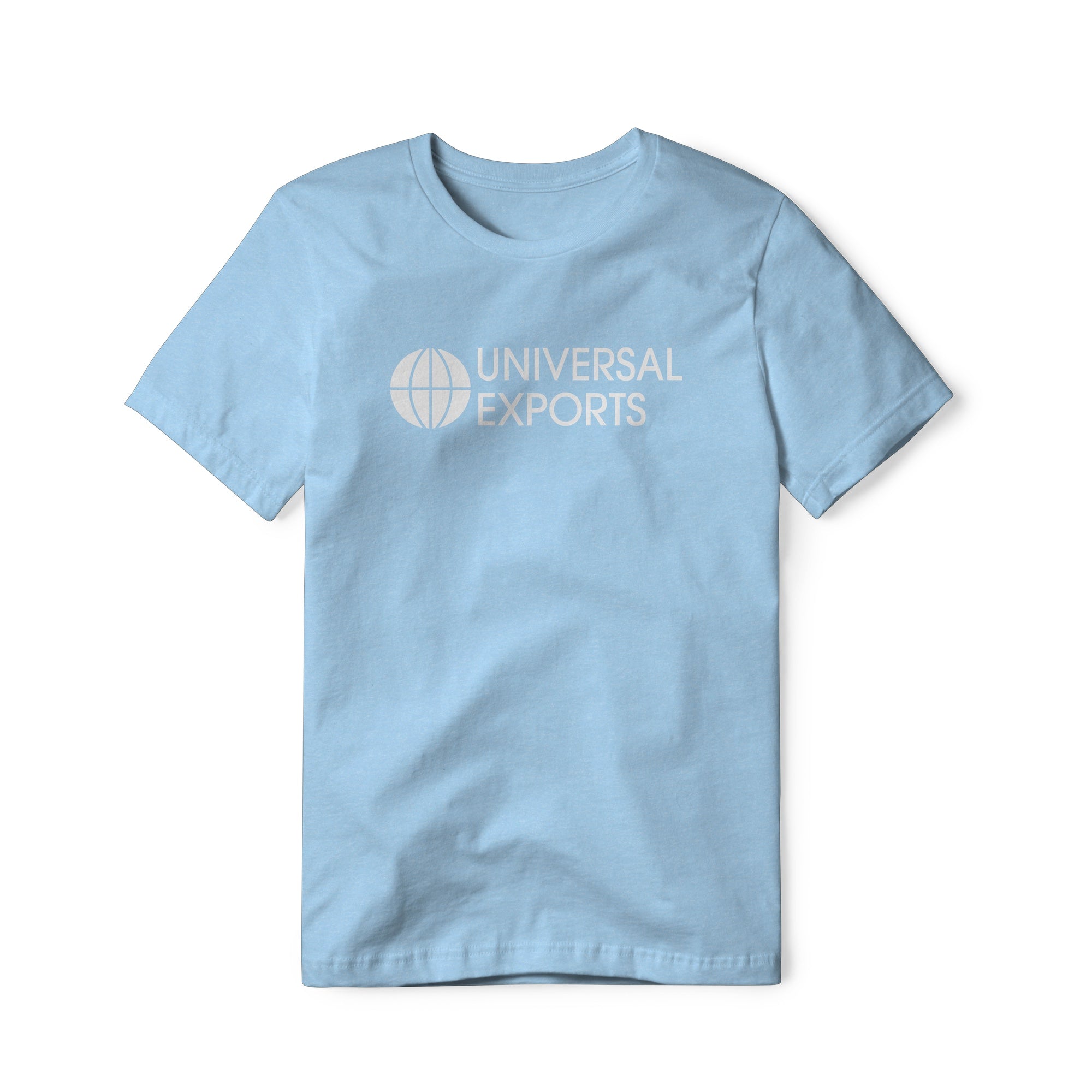 Universal Exports Logo (White) : James Bond Movie, Cotton/Poly Blend Tee