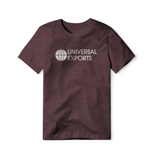 Universal Exports Logo (White) : James Bond Movie, Cotton/Poly Blend Tee