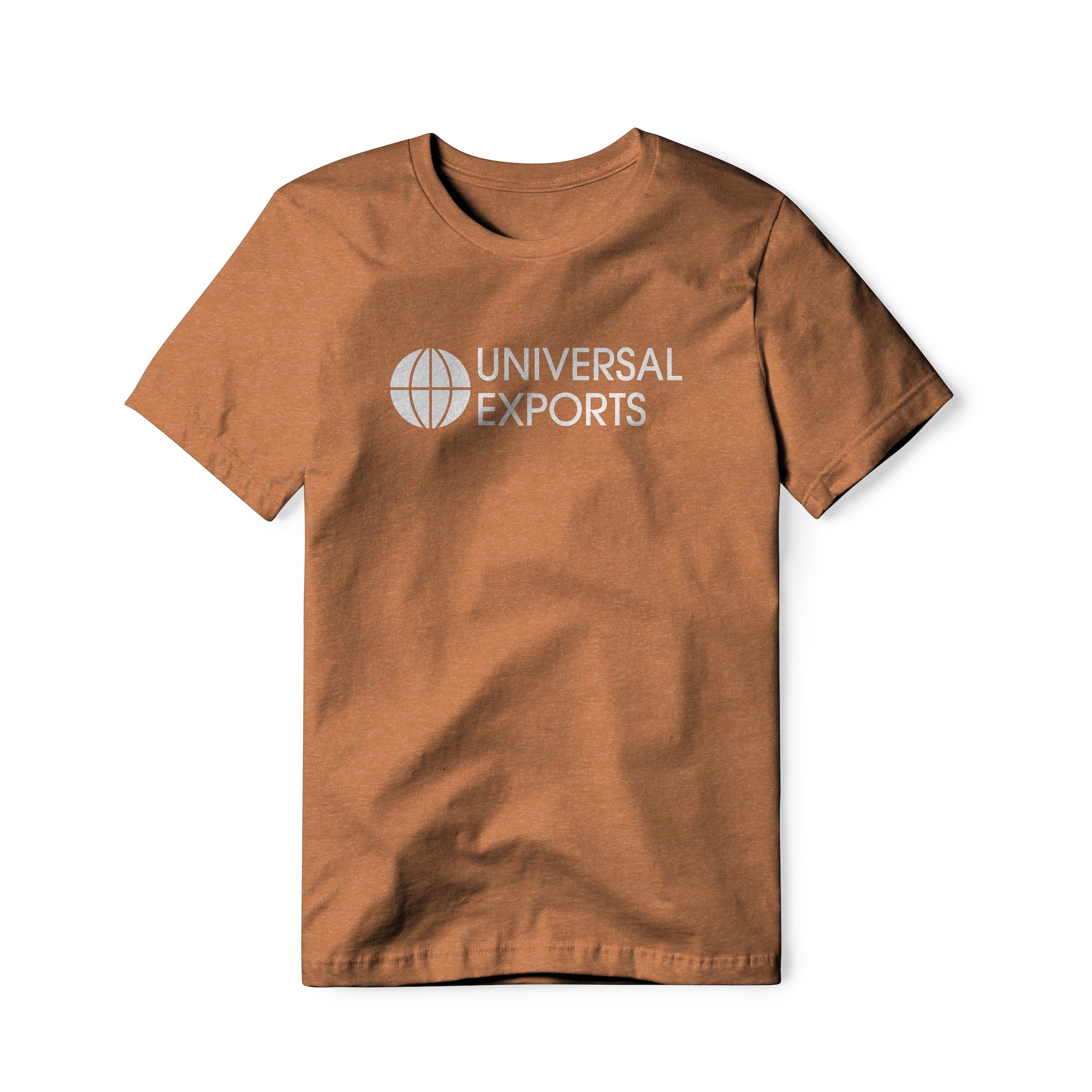 Universal Exports Logo (White) : James Bond Movie, Cotton/Poly Blend Tee
