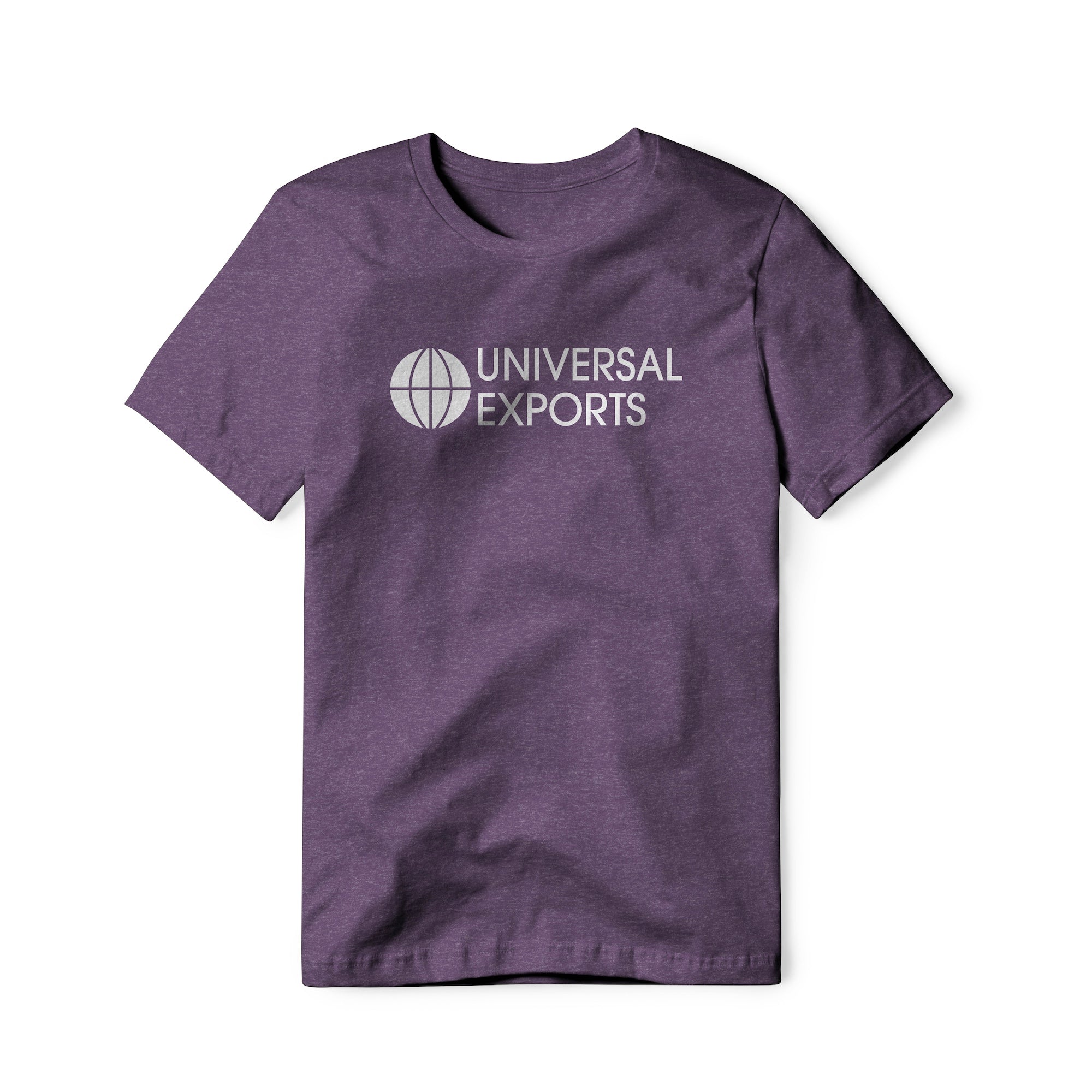Universal Exports Logo (White) : James Bond Movie, Cotton/Poly Blend Tee