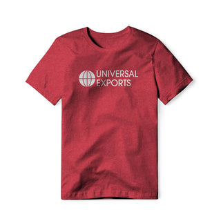 Universal Exports Logo (White) : James Bond Movie, Cotton/Poly Blend Tee