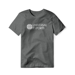 Universal Exports Logo (White) : James Bond Movie, Cotton/Poly Blend Tee
