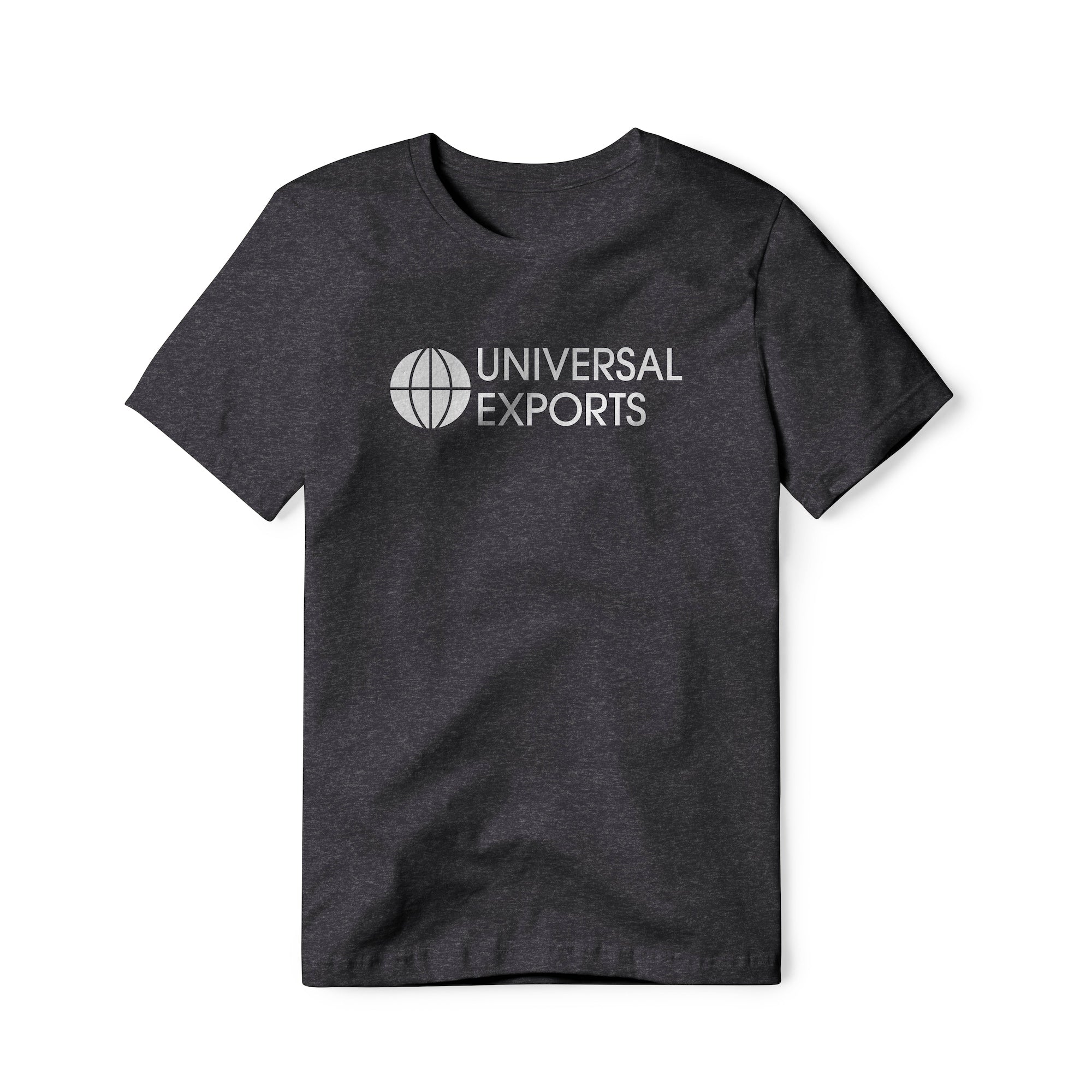 Universal Exports Logo (White) : James Bond Movie, Cotton/Poly Blend Tee