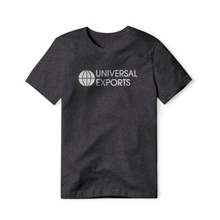 Universal Exports Logo (White) : James Bond Movie, Cotton/Poly Blend Tee