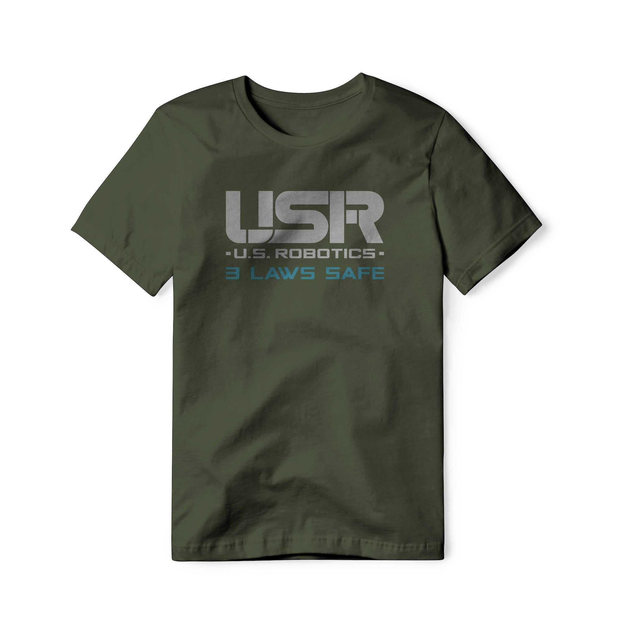 US Robotics Logo : I, Robot Movie, Classic Cotton Tee