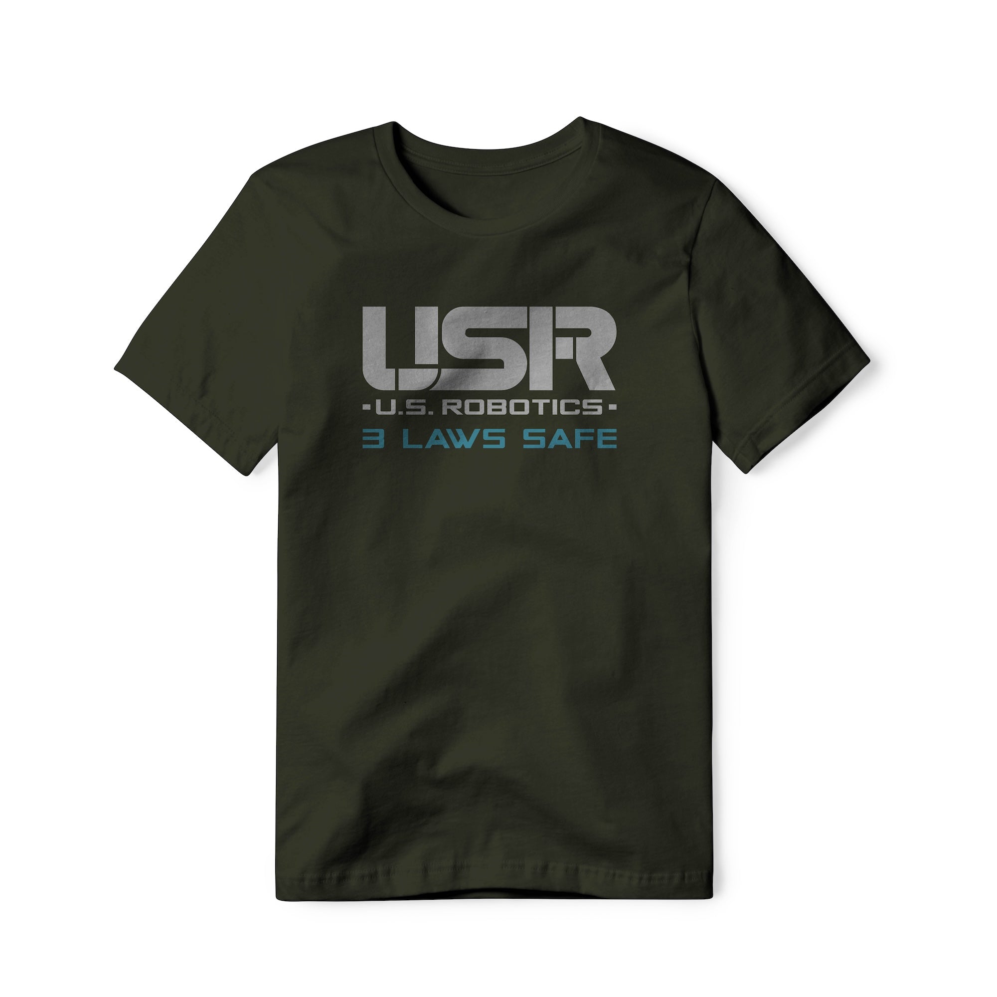 US Robotics Logo : I, Robot Movie, Classic Cotton Tee