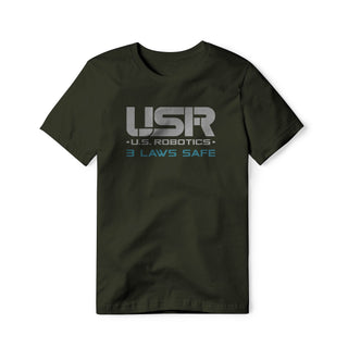 US Robotics Logo : I, Robot Movie, Classic Cotton Tee