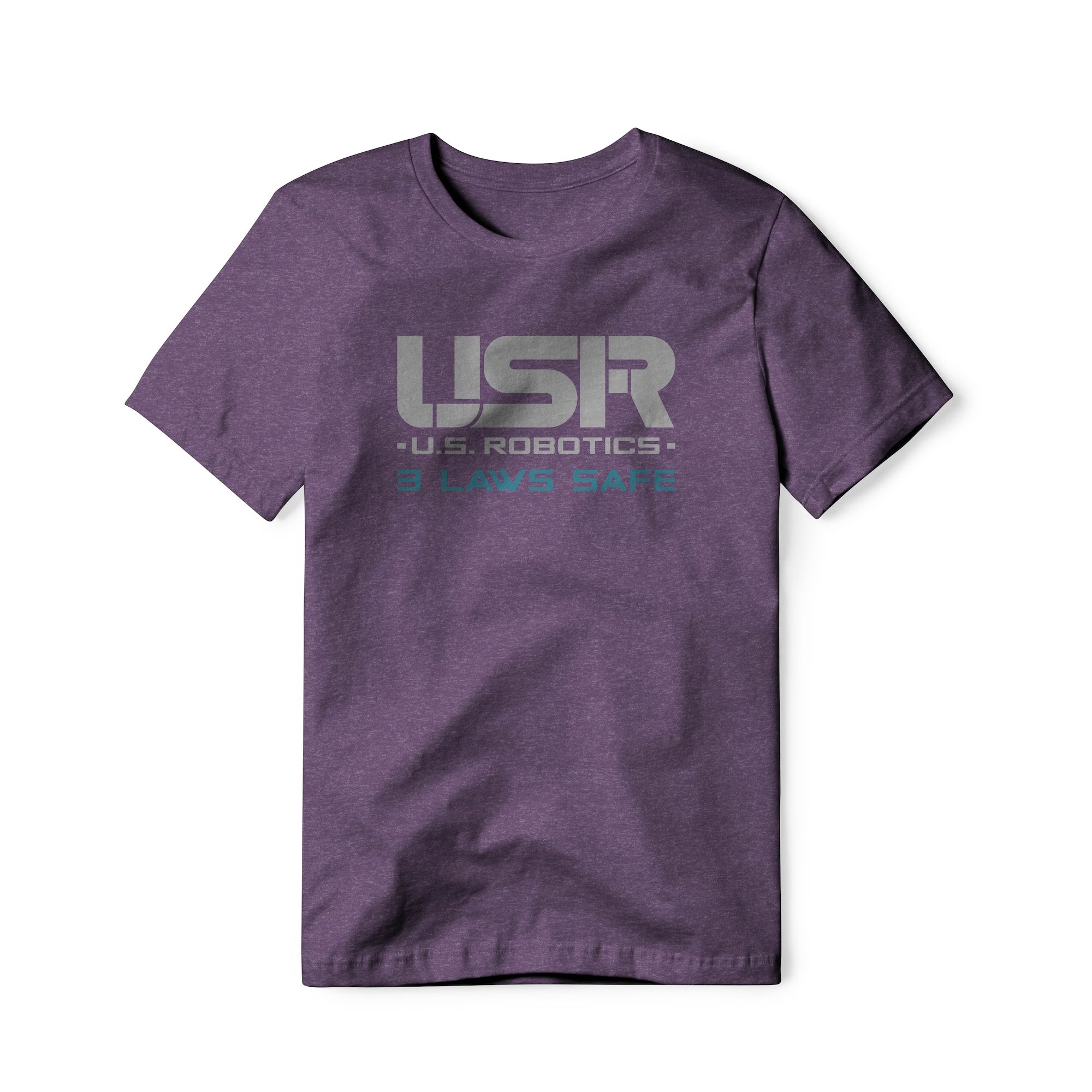 US Robotics Logo : I, Robot Movie, Cotton/Poly Blend Tee