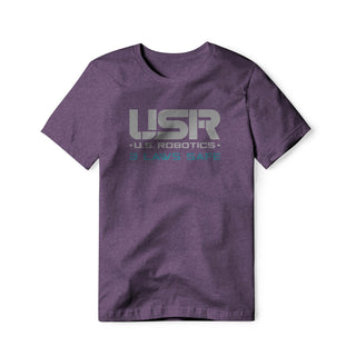 US Robotics Logo : I, Robot Movie, Cotton/Poly Blend Tee