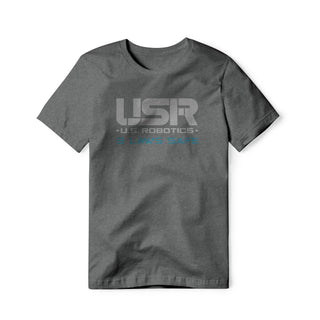 US Robotics Logo : I, Robot Movie, Cotton/Poly Blend Tee