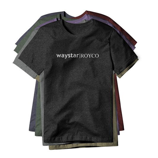 Waystar Royco Logo : Succession Show, Cotton/Poly Blend Tee