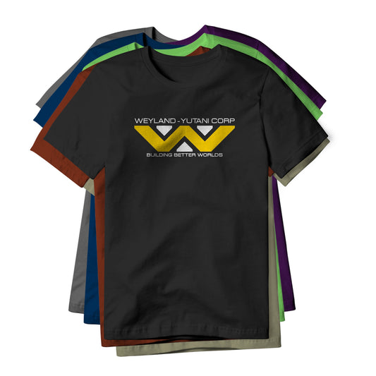 Weyland-Yutani Logo : Alien Movie, 100% Poly Dry Fit Tech Tee