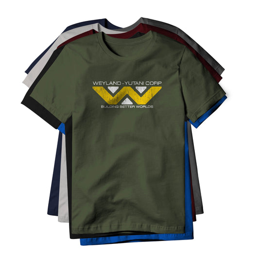 Weyland-Yutani Distressed Logo : Alien Movie, Classic Cotton Tee