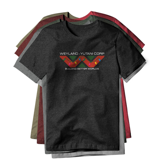 Weyland-Yutani Logo (Christmas Edition) : Alien Movie, Cotton/Poly Blend Tee